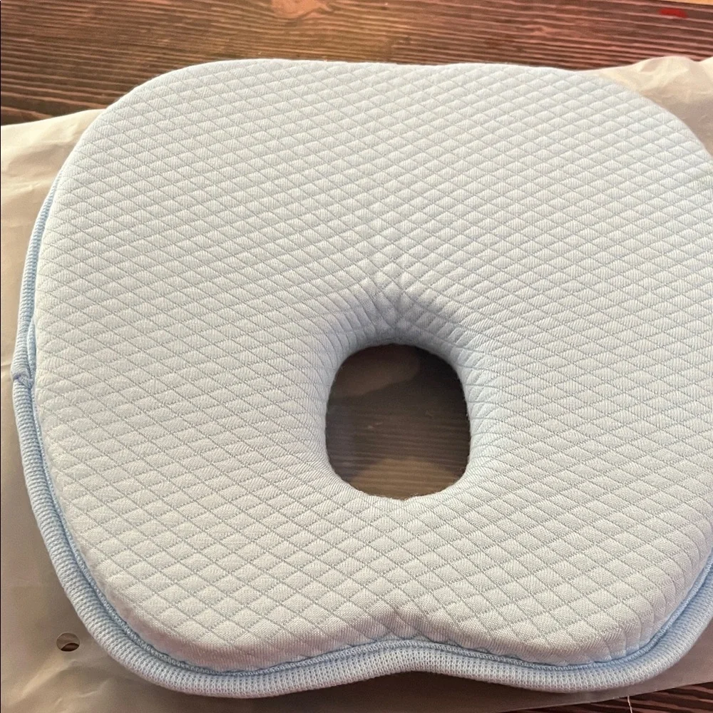 Memory Foam Baby Pillow - Soft  blue